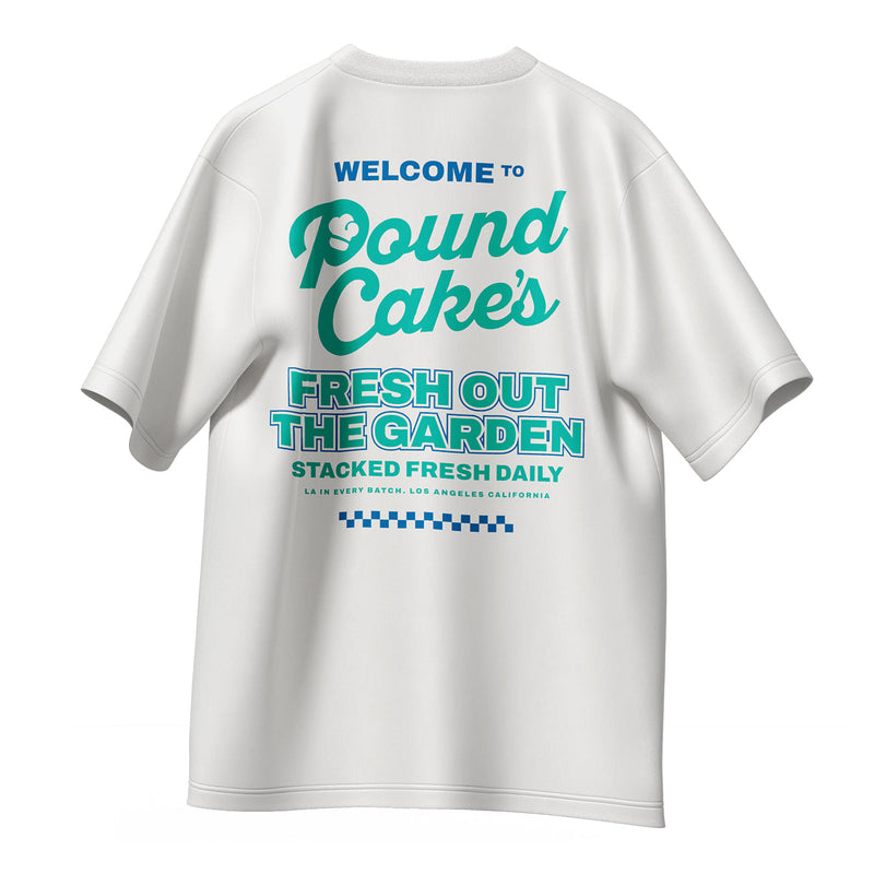 Fresh Out The Garden Tee White back view